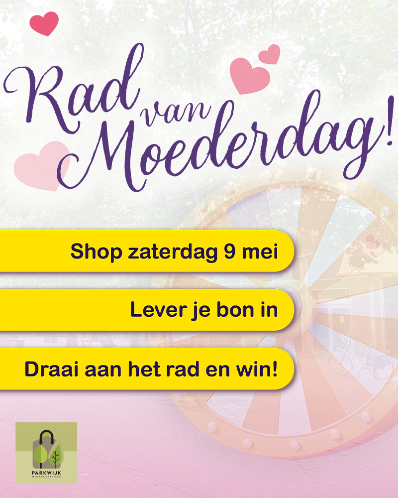 Vier Moederdag bij Winkelcentrum Parkwijk